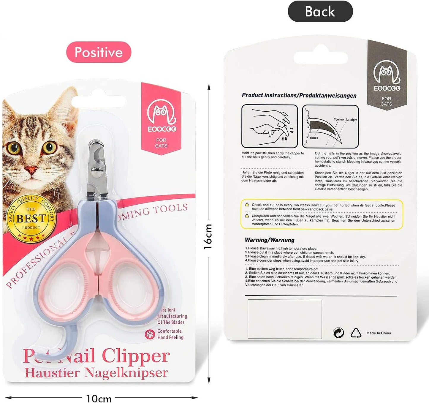 PawTrim Professional Pet Nail Clippers