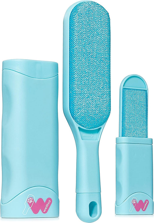 Self-Cleaning Double-Sided Fur remover- Dog & Cat Hair Remover, Fur & Lint Brush