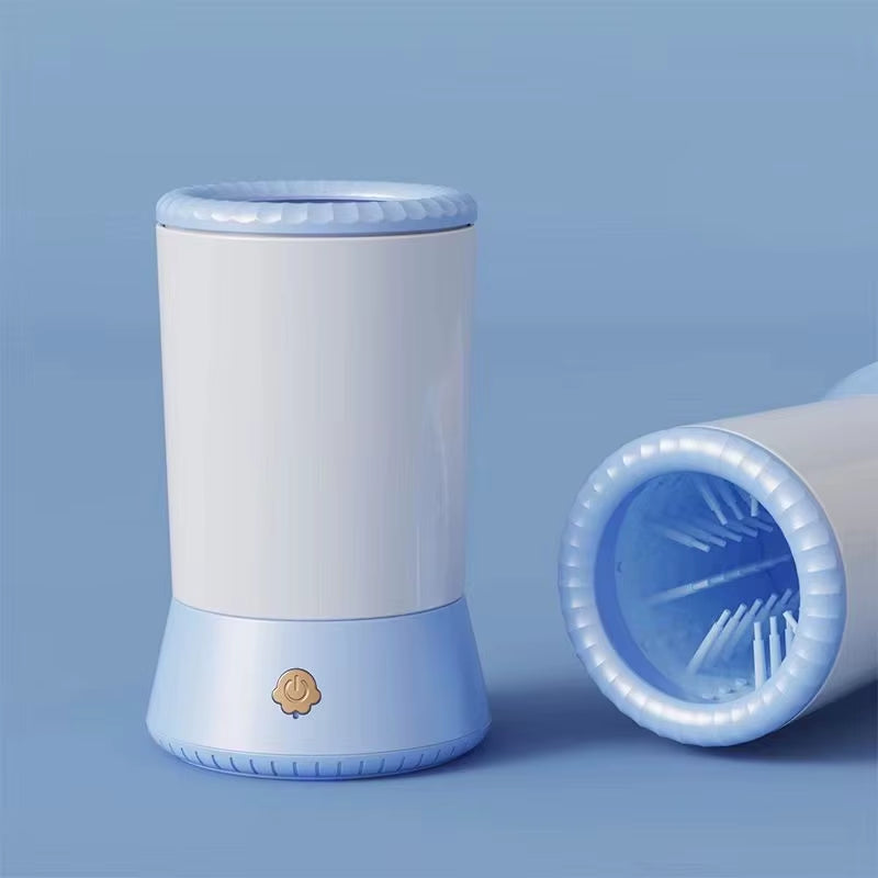 Automatic Electric Dog Paw Cleaner and Massager - Portable USB Rechargeable Paw Washer